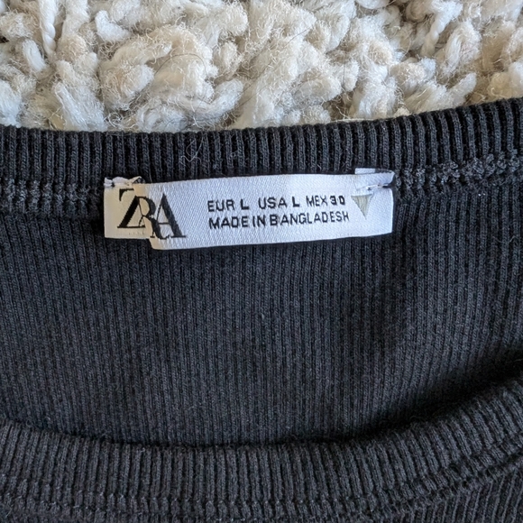 FREE black Zara tank top - Picture 2 of 2